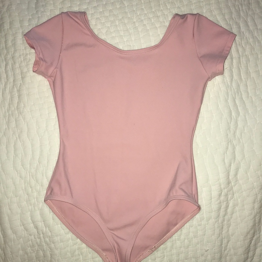 Capezio Pink Leotard, size L